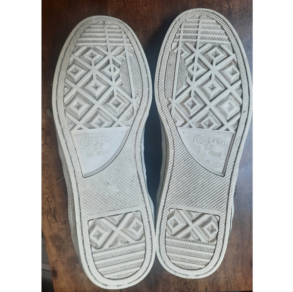 Converse Chuck Taylor All Star Premium Denim Leather Hi Top Sneakers - Picture 17 of 17